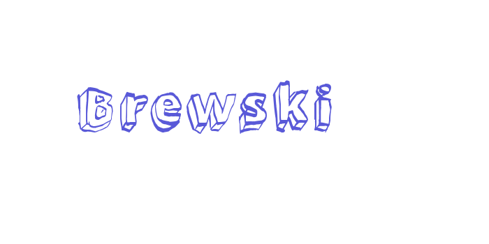 Brewski Font Download