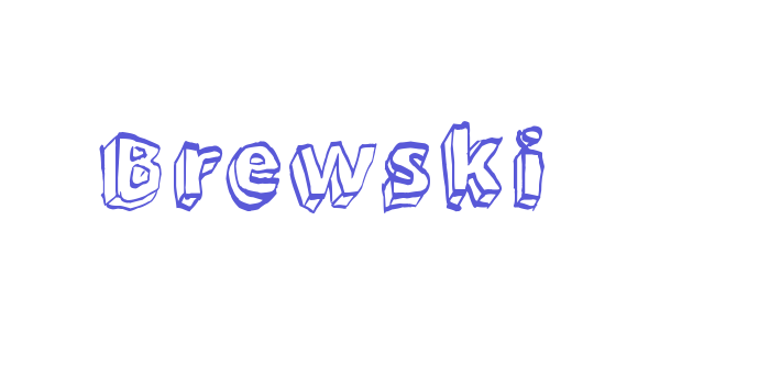 Brewski Font