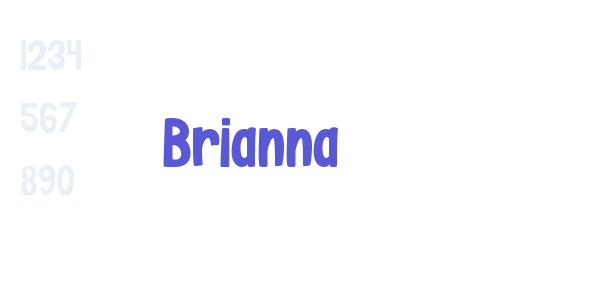 Brianna font free