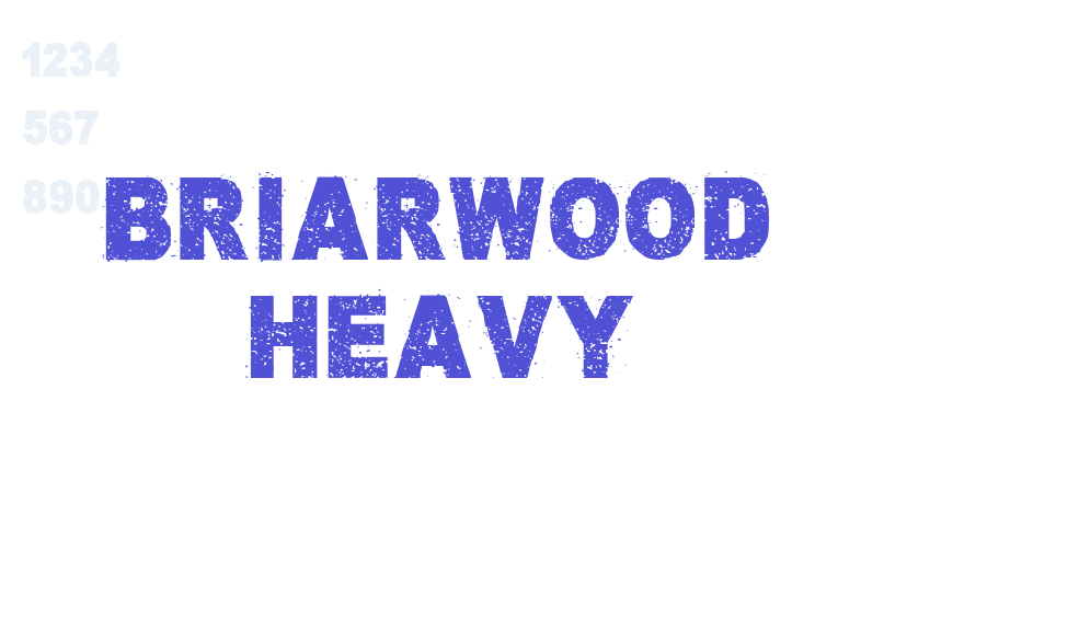 Briarwood Heavy-font-download