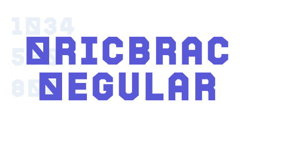 Bricbrac Regular font free