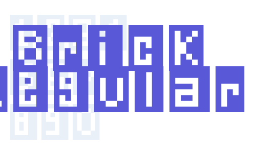 Brick Regular Font Download