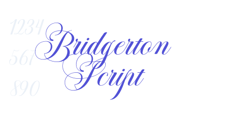 Bridgerton Script-font-download