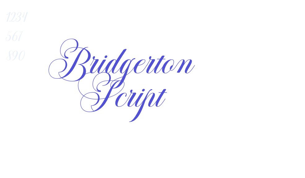 Bridgerton Script-font-download