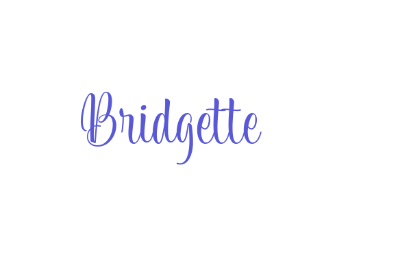 Bridgette Font