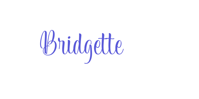 Download Bridgette Font