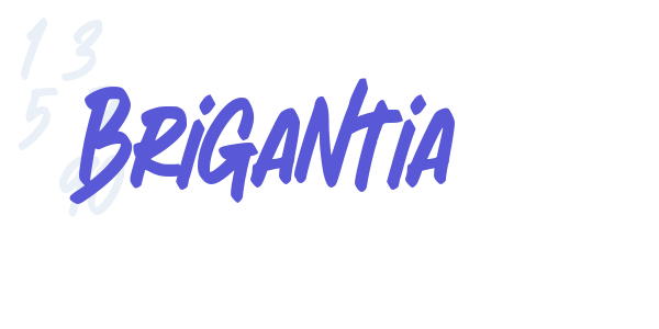 Brigantia font free