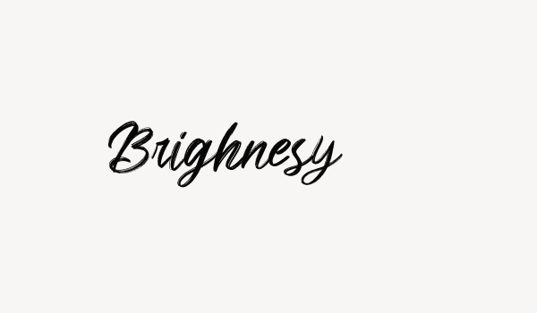 Brighnesy Font