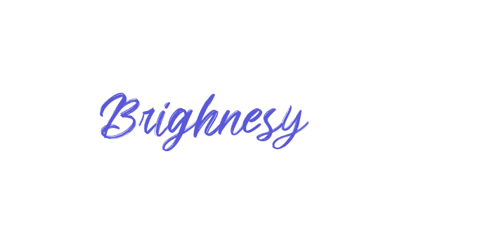 Brighnesy Font Download