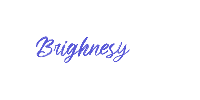 Brighnesy Font