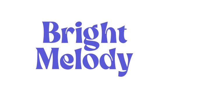 Bright Melody Font