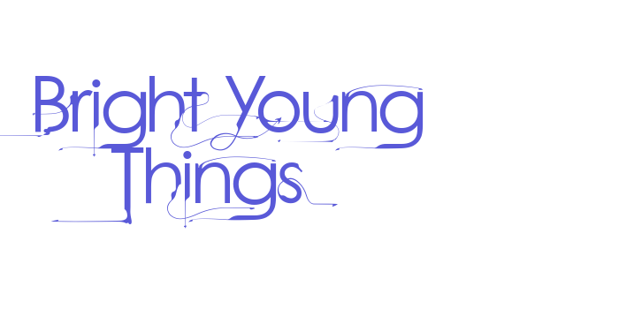 Bright Young Things Font Download