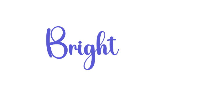 Bright Font Download