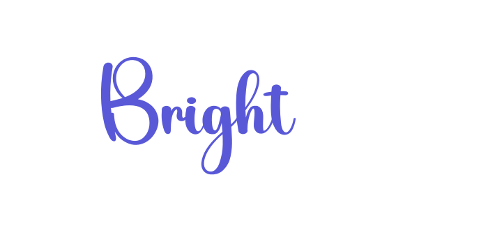 Bright Font