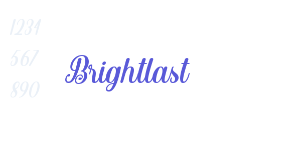 Brightlast font free