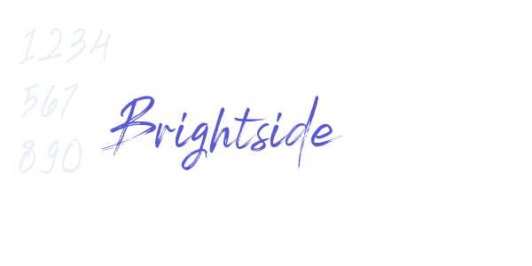 Brightside font free