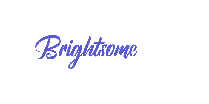 Brightsome Font Download