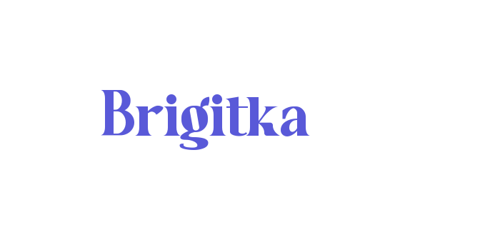 Brigitka Font Download