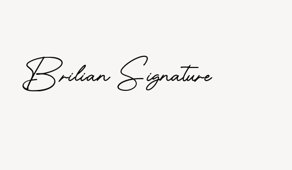 Brilian Signature Font