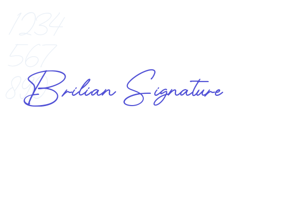 Brilian Signature