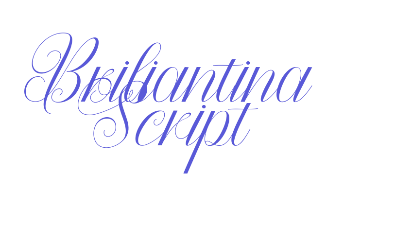 Briliantina Script Font Download