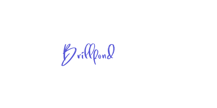 Brillfond Font Download