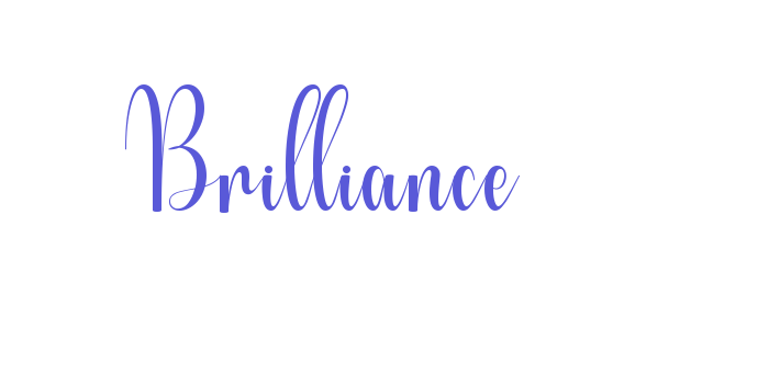 Brilliance Font