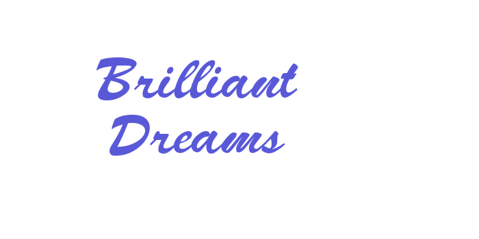 Brilliant Dreams Font Download