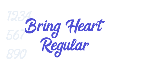 Bring Heart Regular-font-download