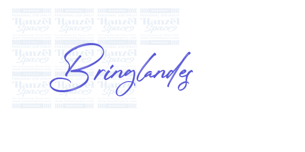 Bringlandes font free