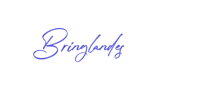 Bringlandes Font Download