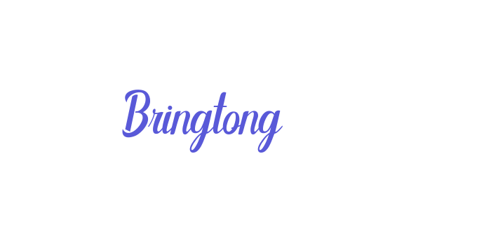 Bringtong Font Download