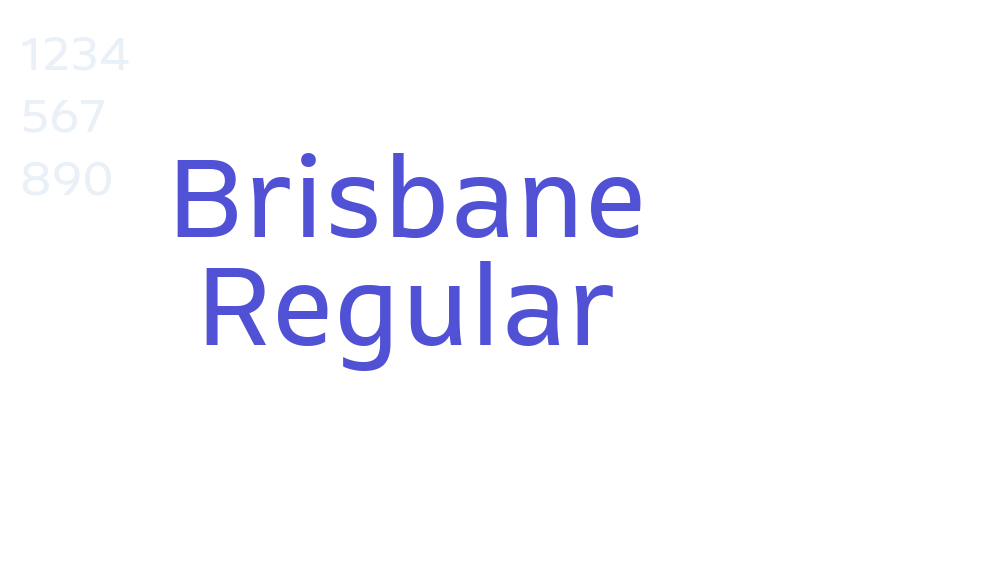 Brisbane Regular-font-download