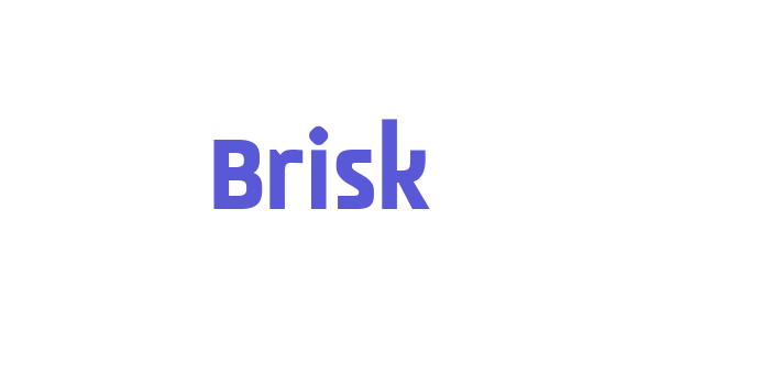 Brisk Font Download