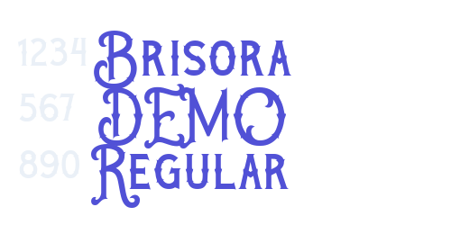 Brisora DEMO Regular-font-download