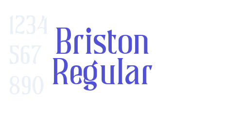 Briston Regular-font-download