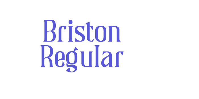 Briston Regular Font