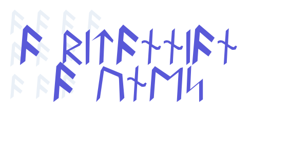 Britannian Runes font