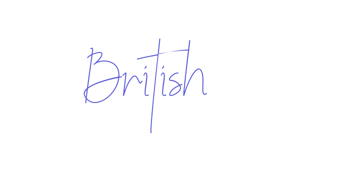 British Font