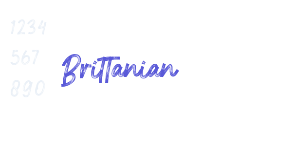 Brittanian font free