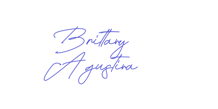 Brittany Agustina Font Download