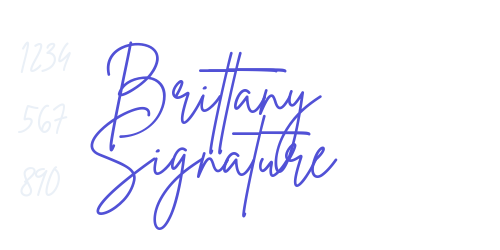 Brittany Signature-font-download