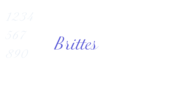 Brittes font