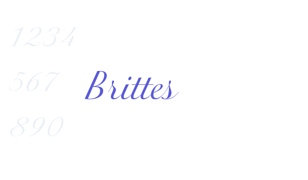 Brittes Font