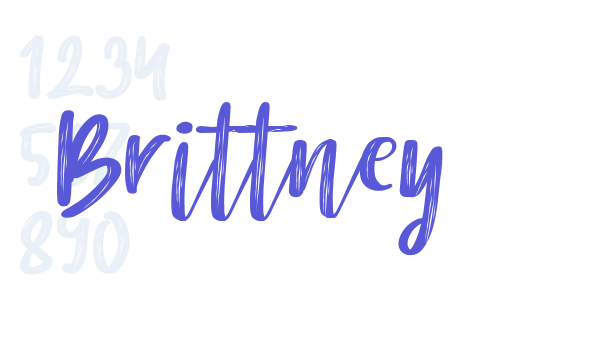 Brittney font free