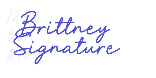 Brittney Signature-font-download