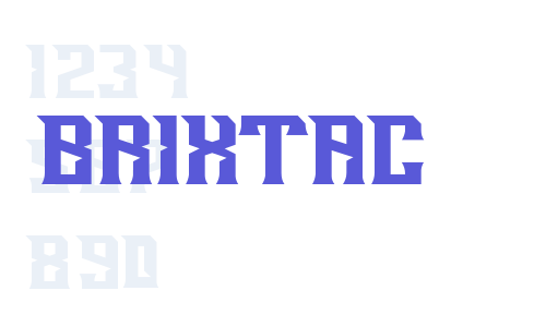 Brixtac Font