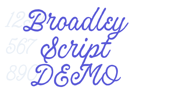 Broadley Script DEMO Font