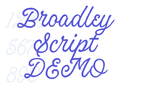 Broadley Script DEMO Font Download