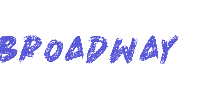 Broadway Font Download